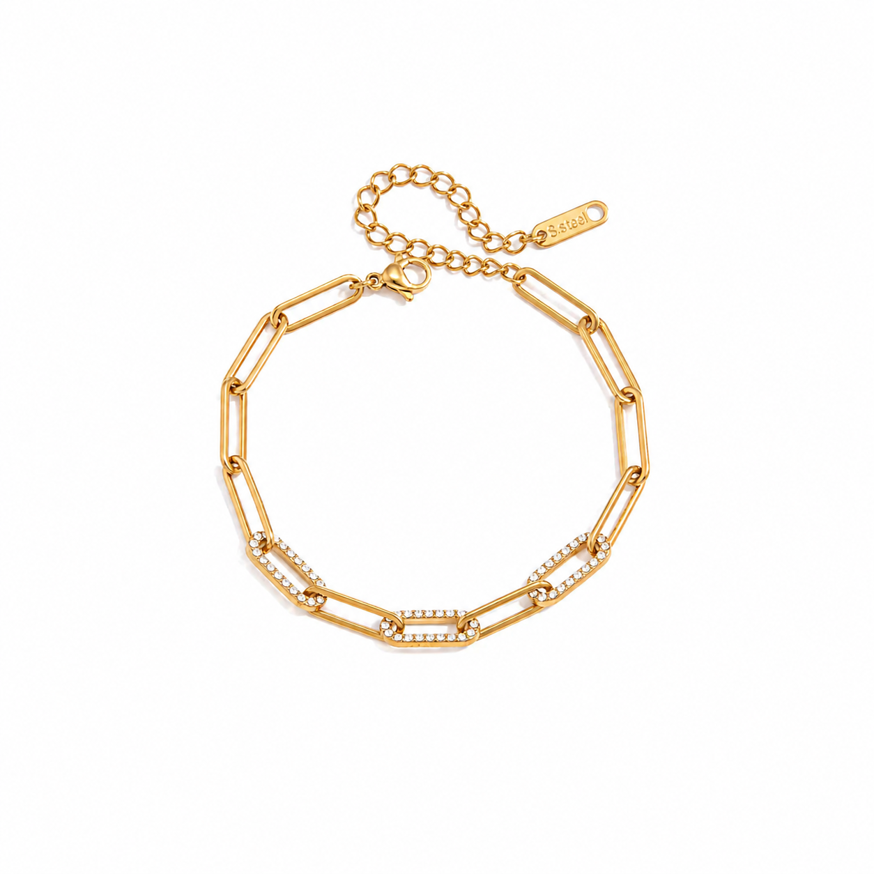 Orielle Gold Chunky Link Bracelet