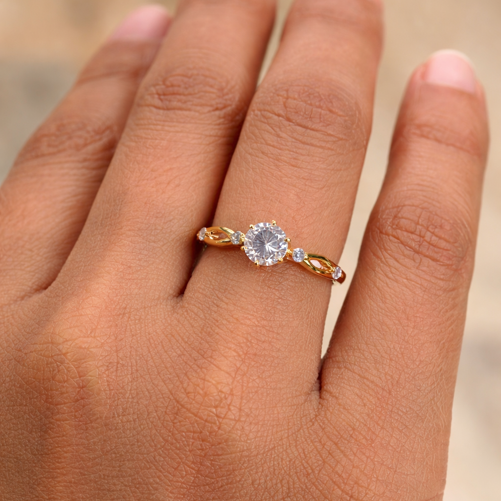 Anra CZ Stone Ring