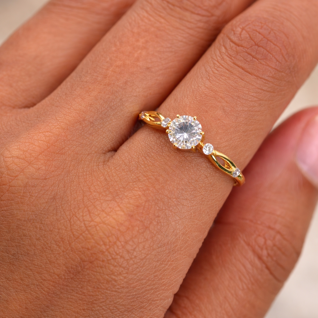 Anra CZ Stone Ring