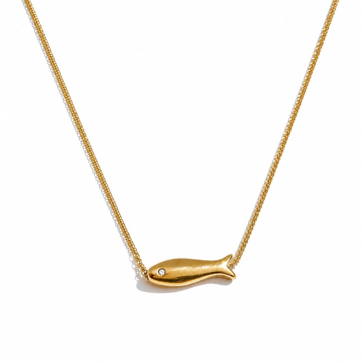 Raina Fish Pendant Necklace
