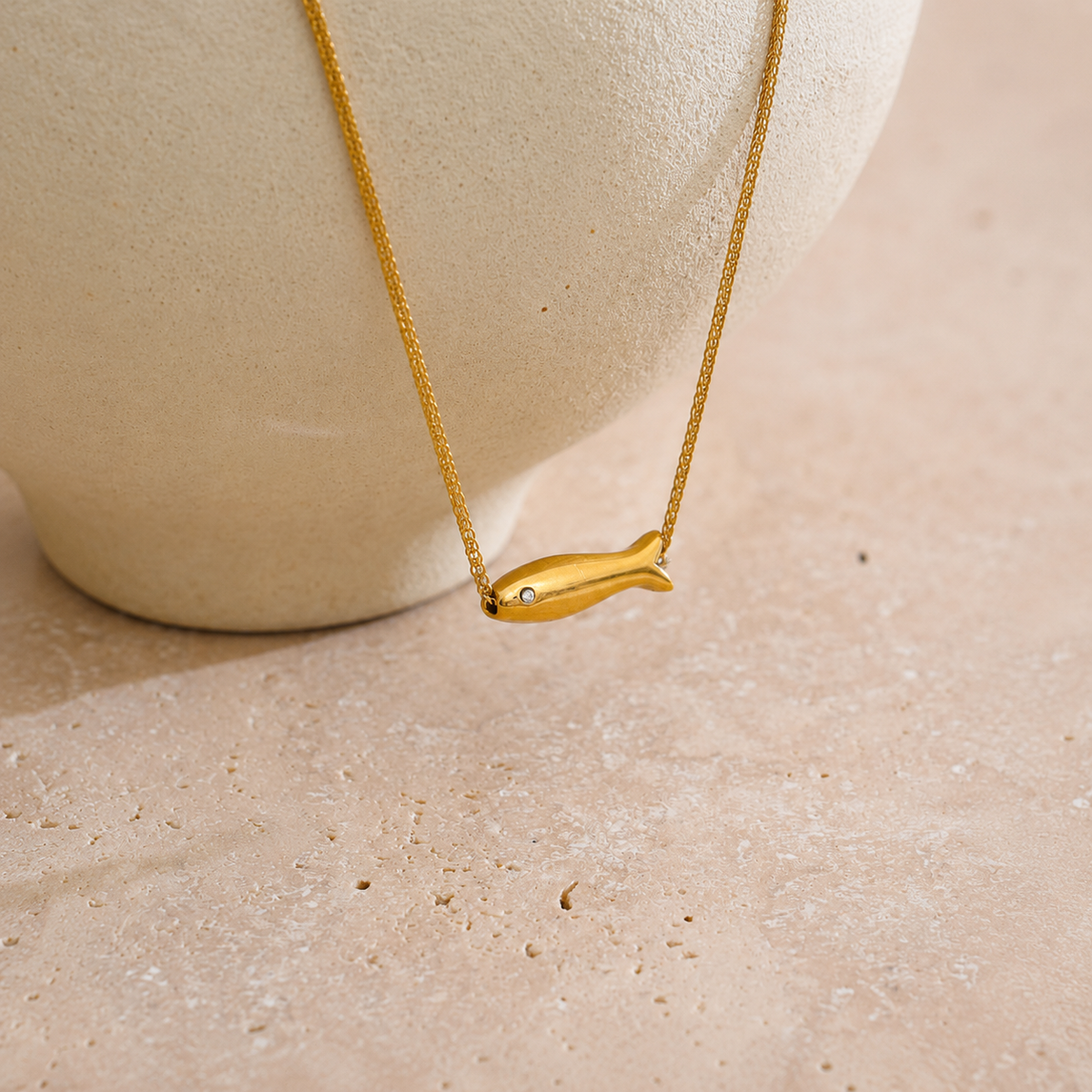 Raina Fish Pendant Necklace