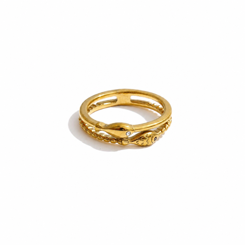 Serena Fish Layered Ring
