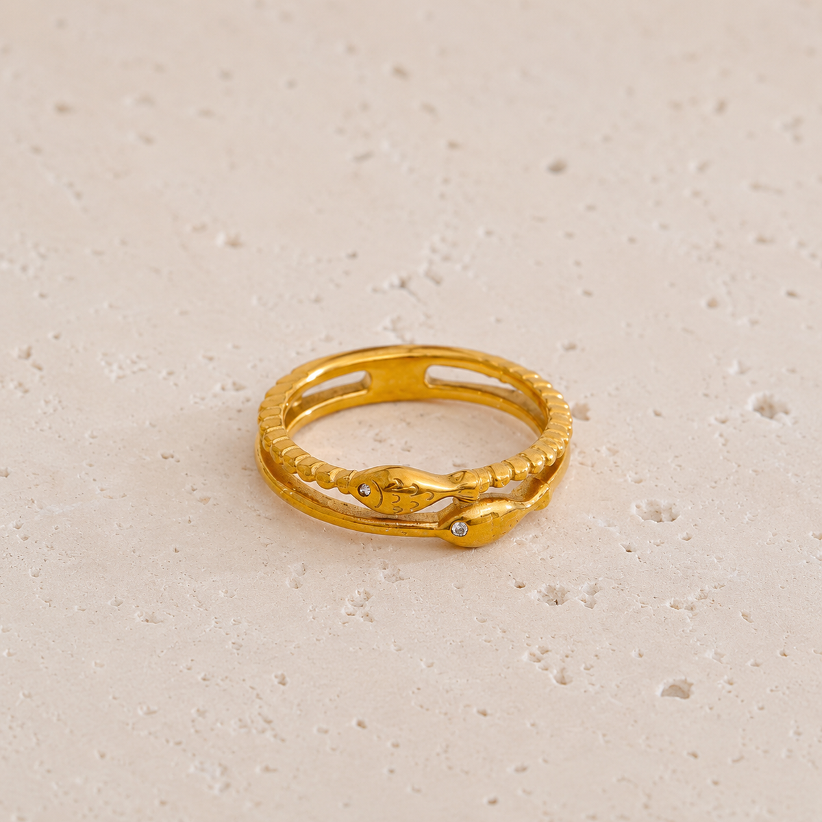 Serena Fish Layered Ring
