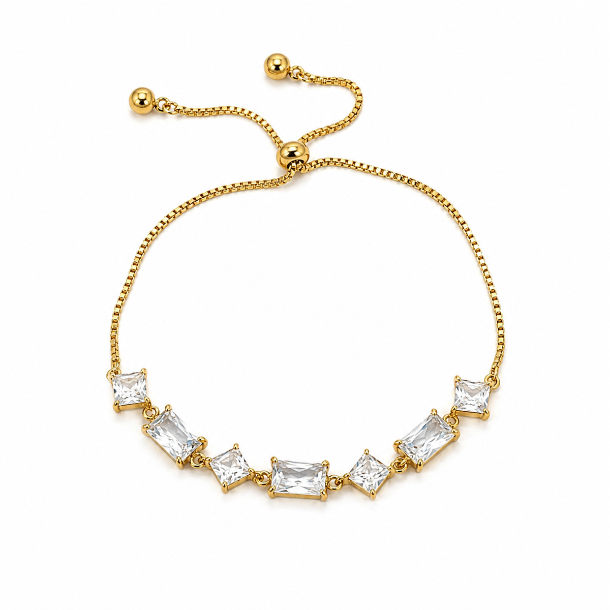 Amara Geometric CZ Bracelet