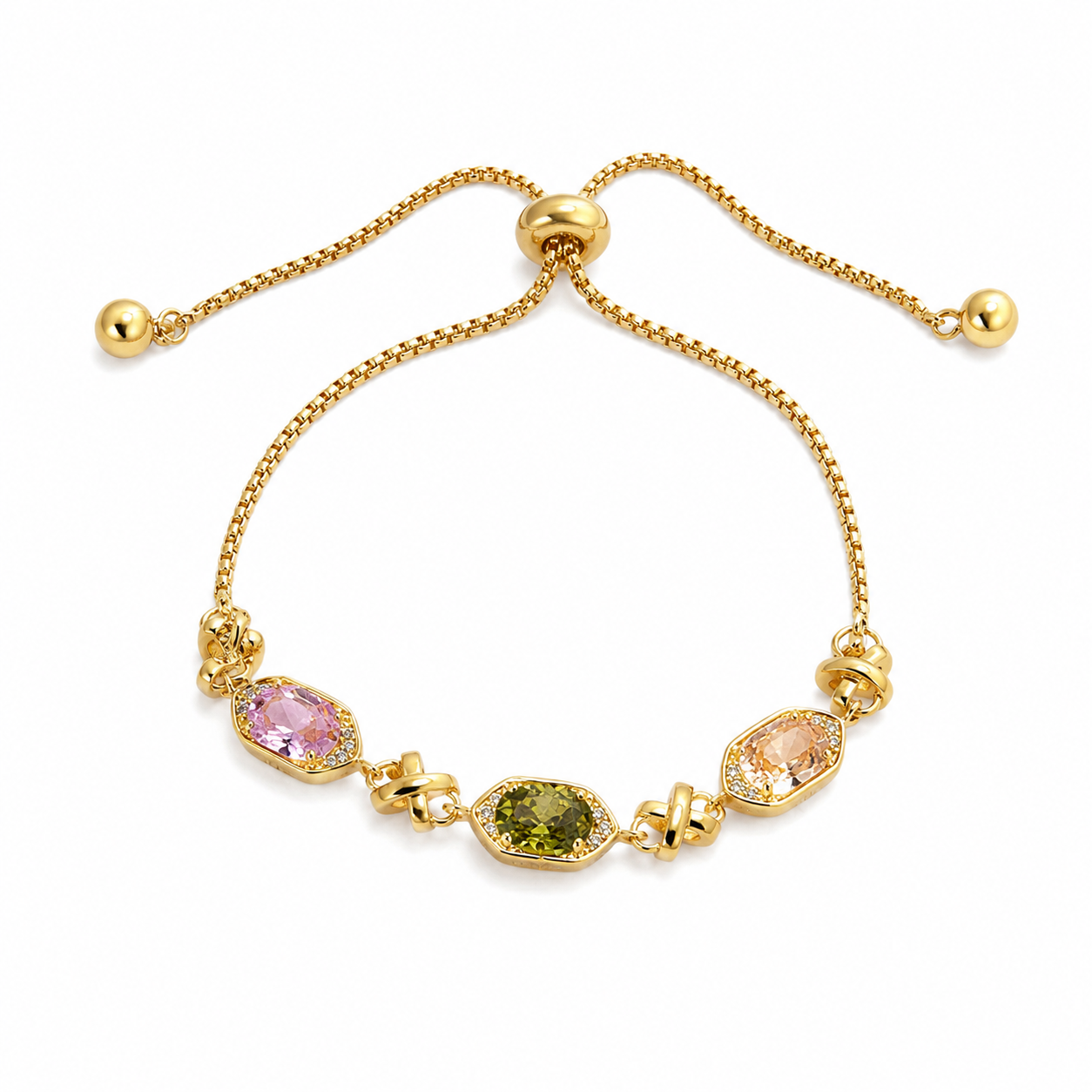 Rosalie Gemstone Bracelet