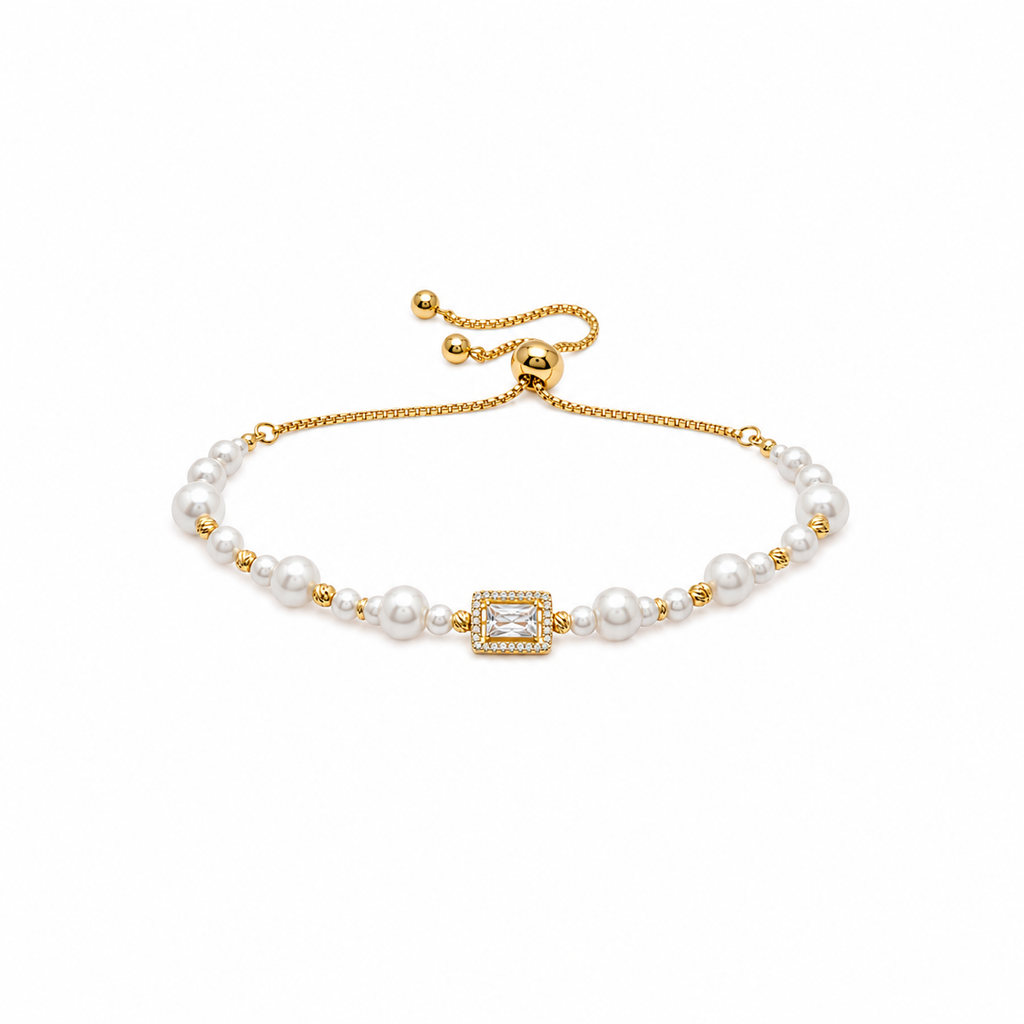 Camille Pearl Luxe Bracelet