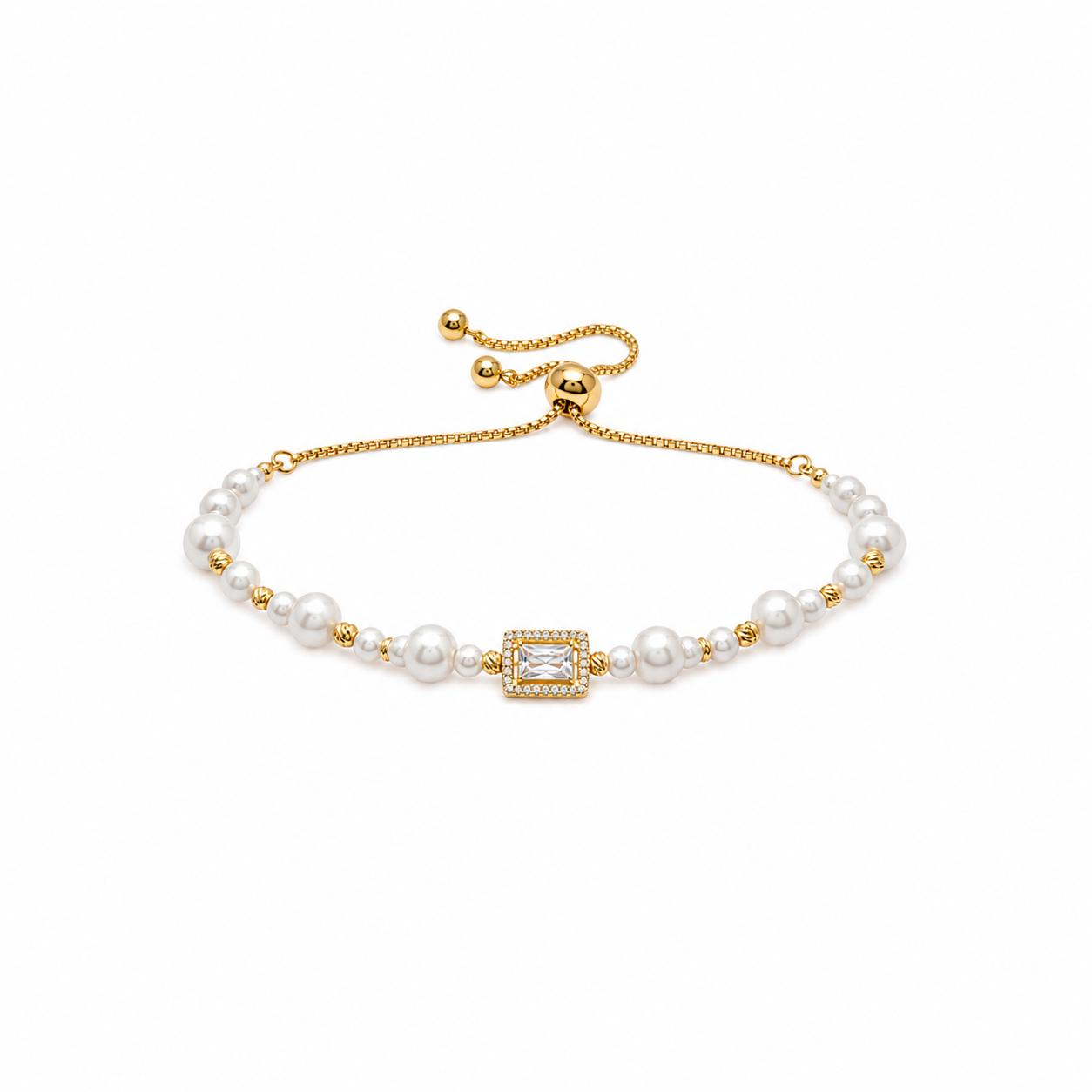 Camille Pearl Luxe Bracelet