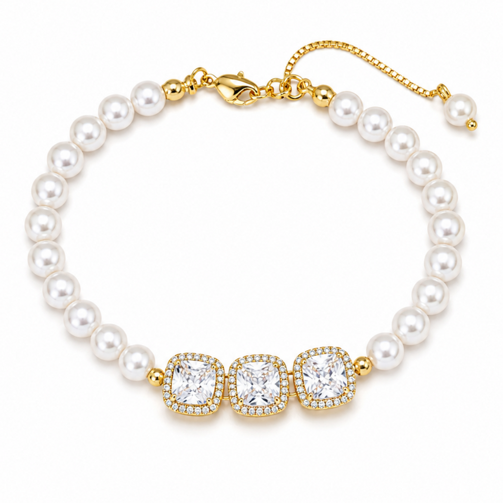 Sophia Pearl Tennis Bracelet