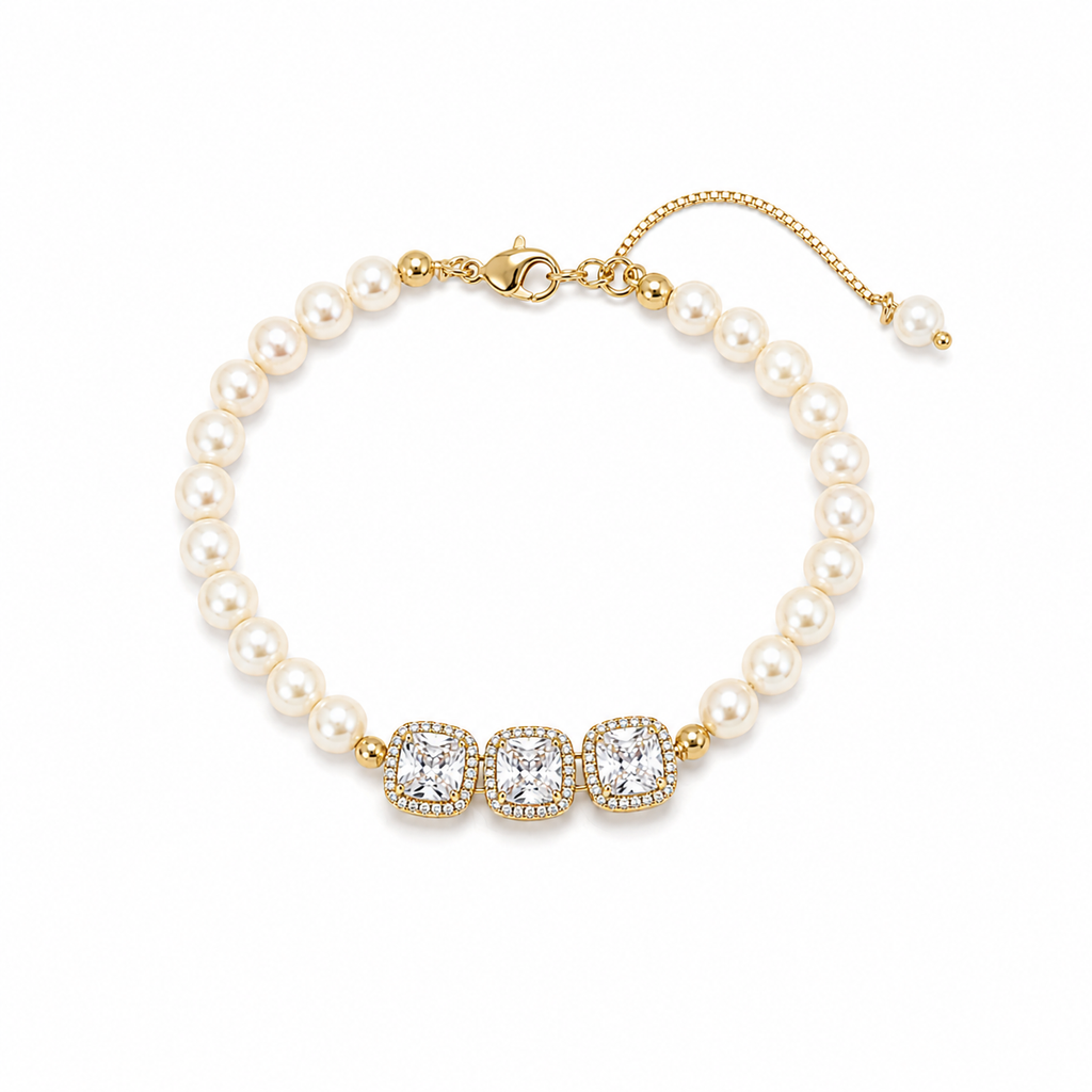 Sophia Pearl Tennis Bracelet