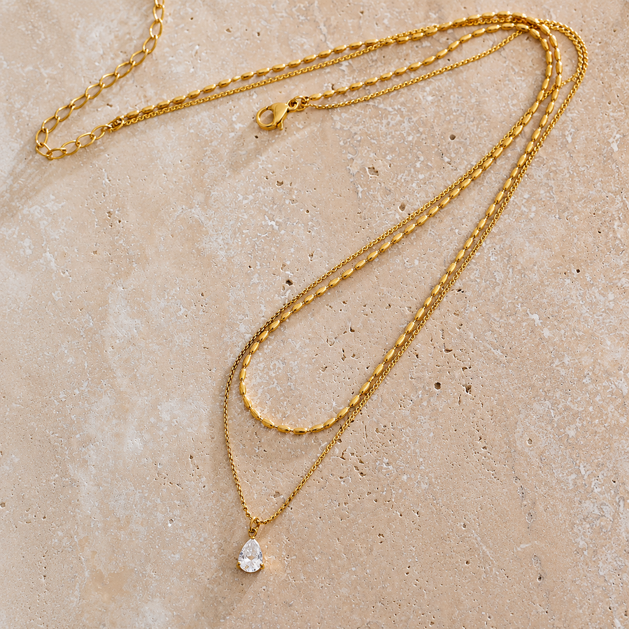 Elara Double Layer Necklace