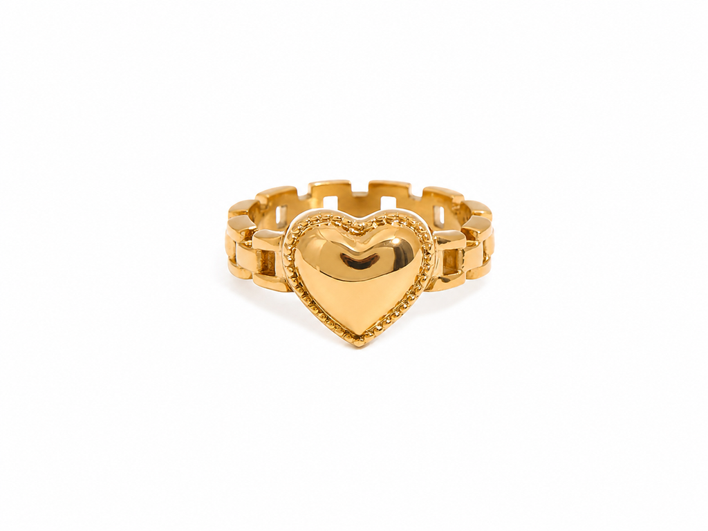 Valentina Heart Statement Ring
