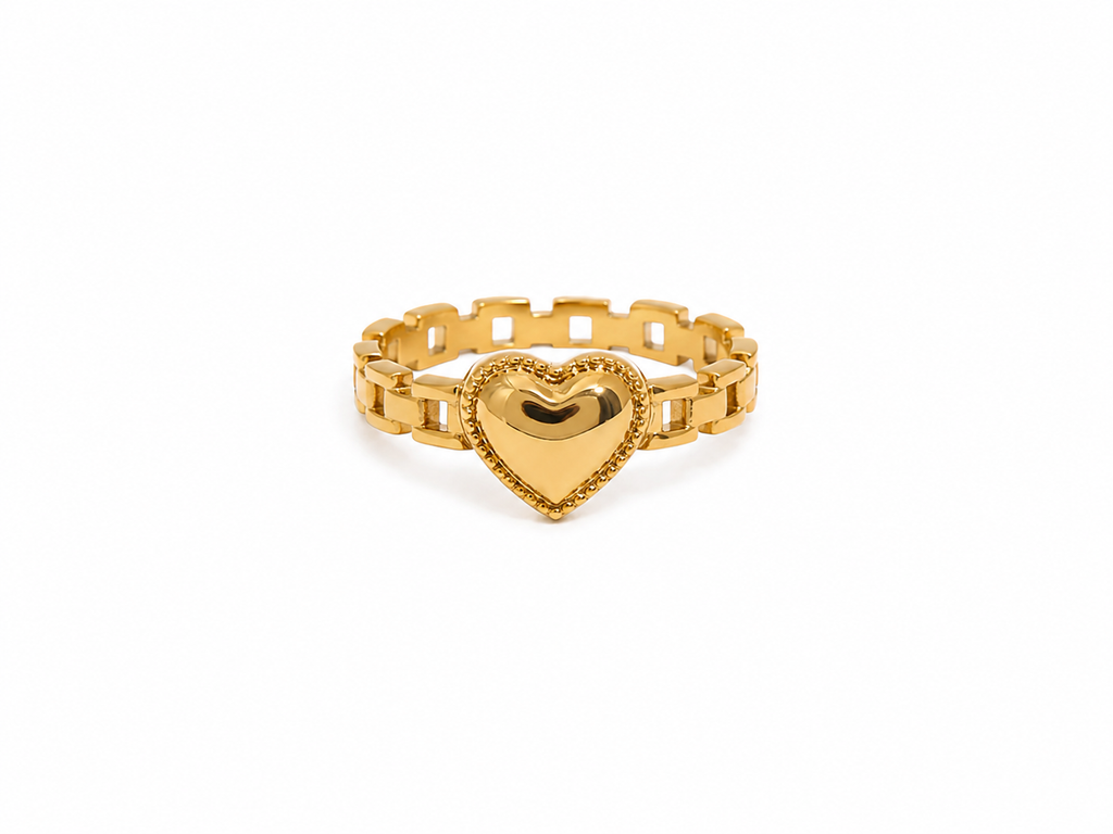 Valentina Heart Statement Ring