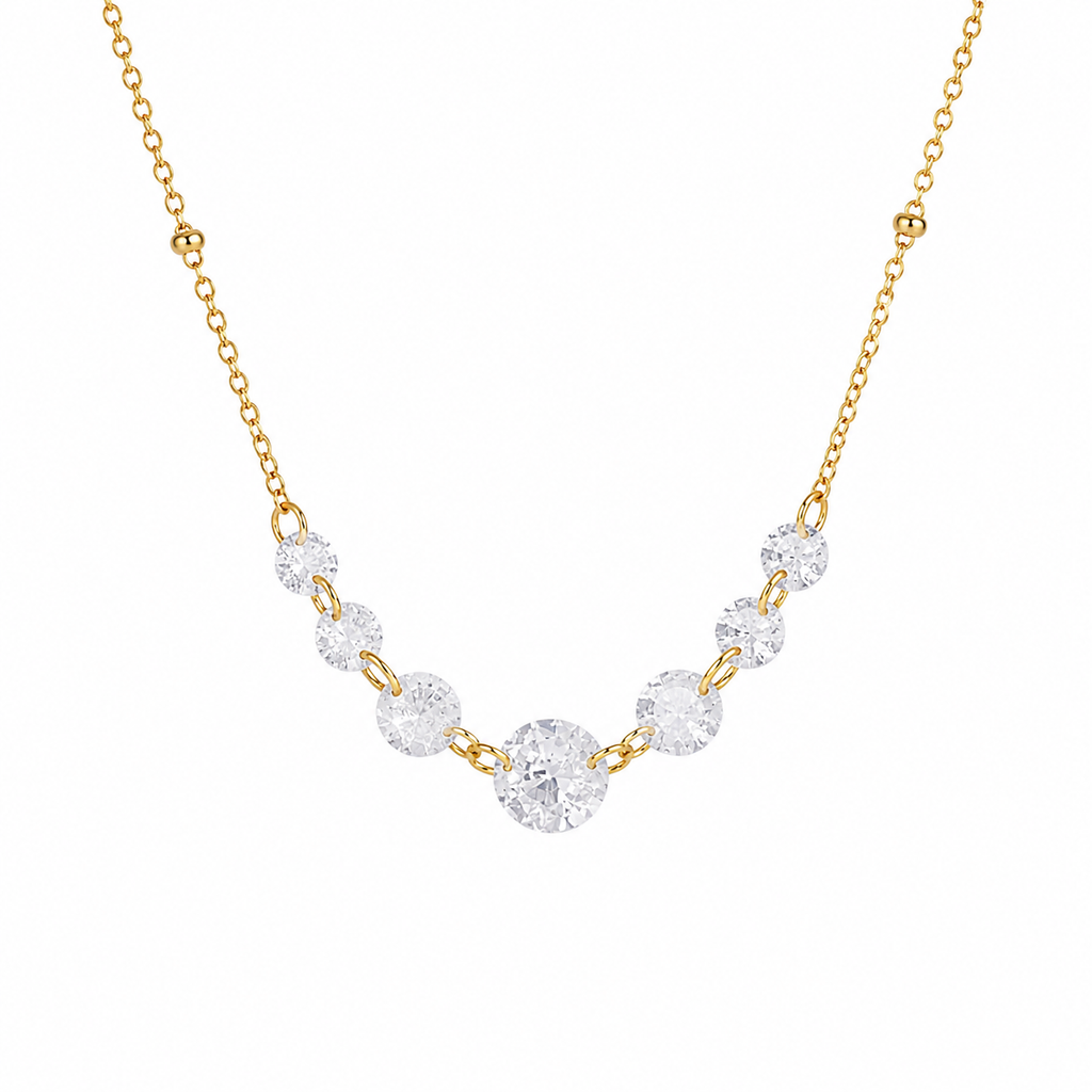 Seraphina Seven Stone Necklace