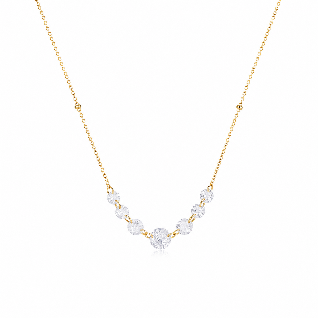 Seraphina Seven Stone Necklace
