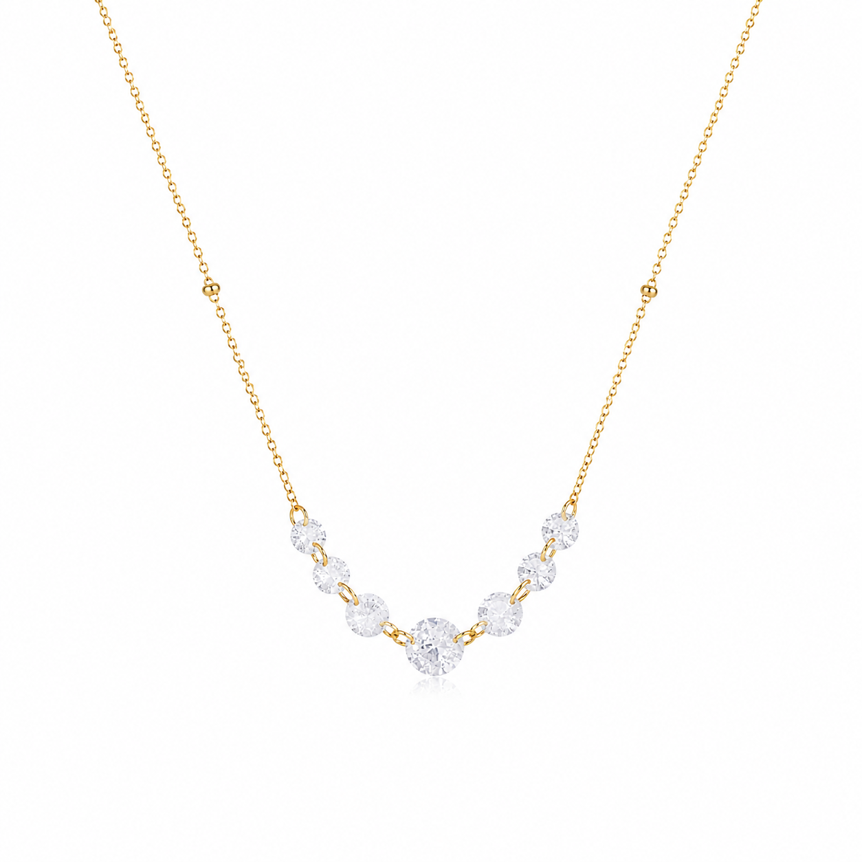Seraphina Seven Stone Necklace