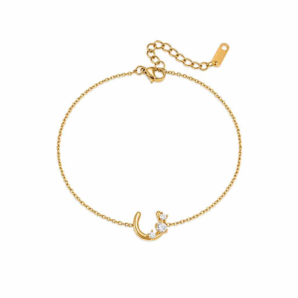 Colette Crescent Moon Bracelet