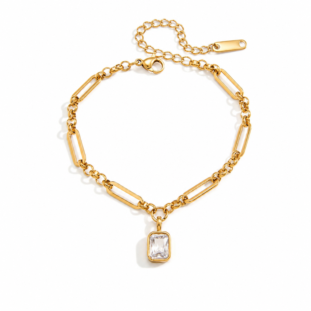 Florence Emerald Cut Bracelet