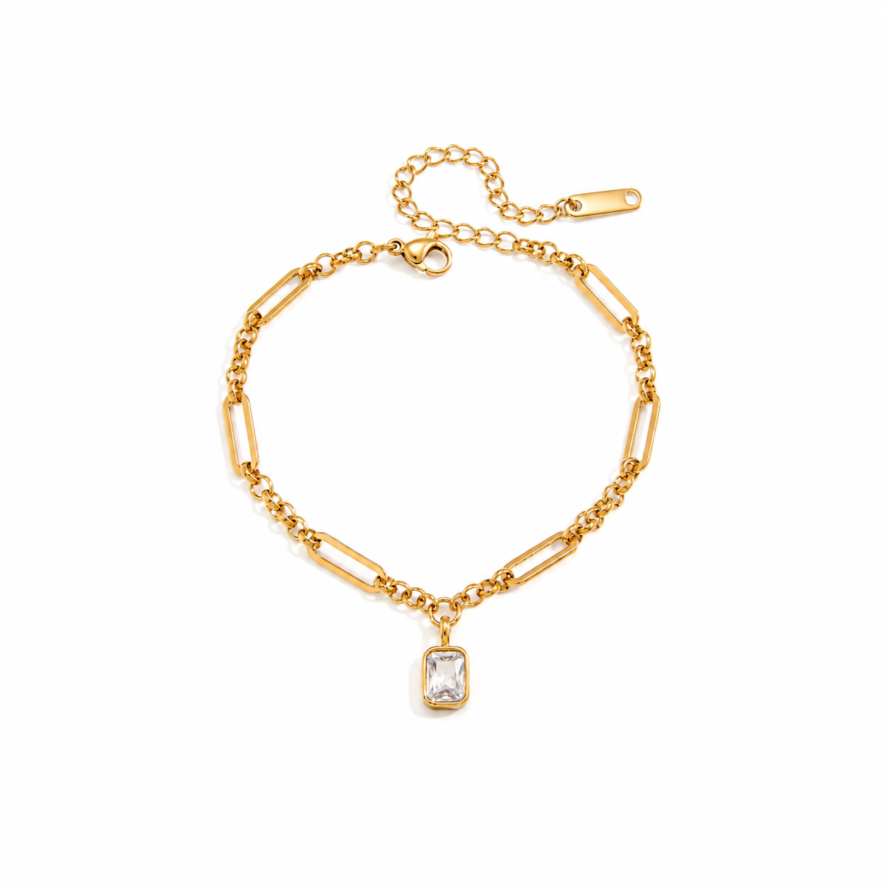 Florence Emerald Cut Bracelet