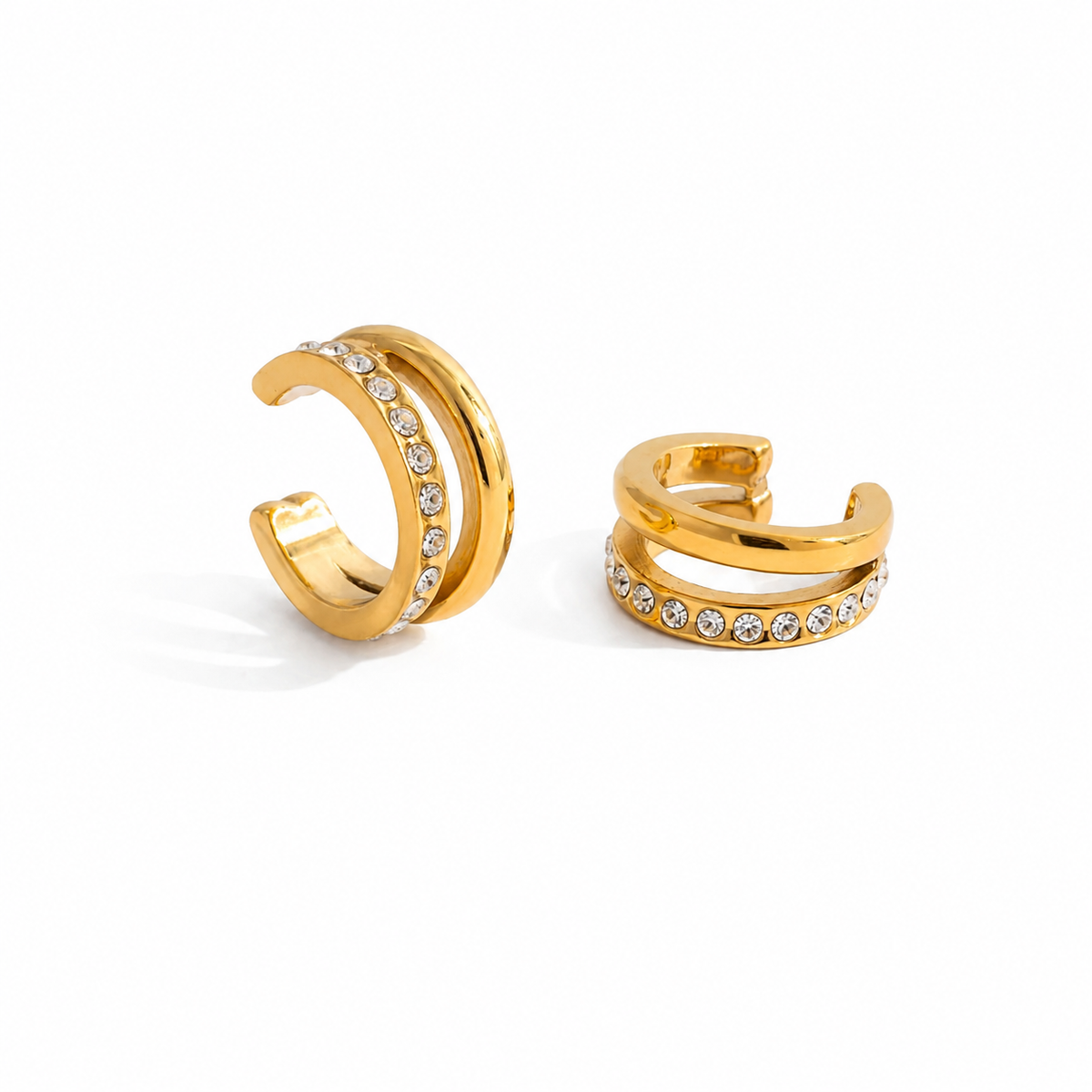 Zoya Double Row CZ Ear Cuff