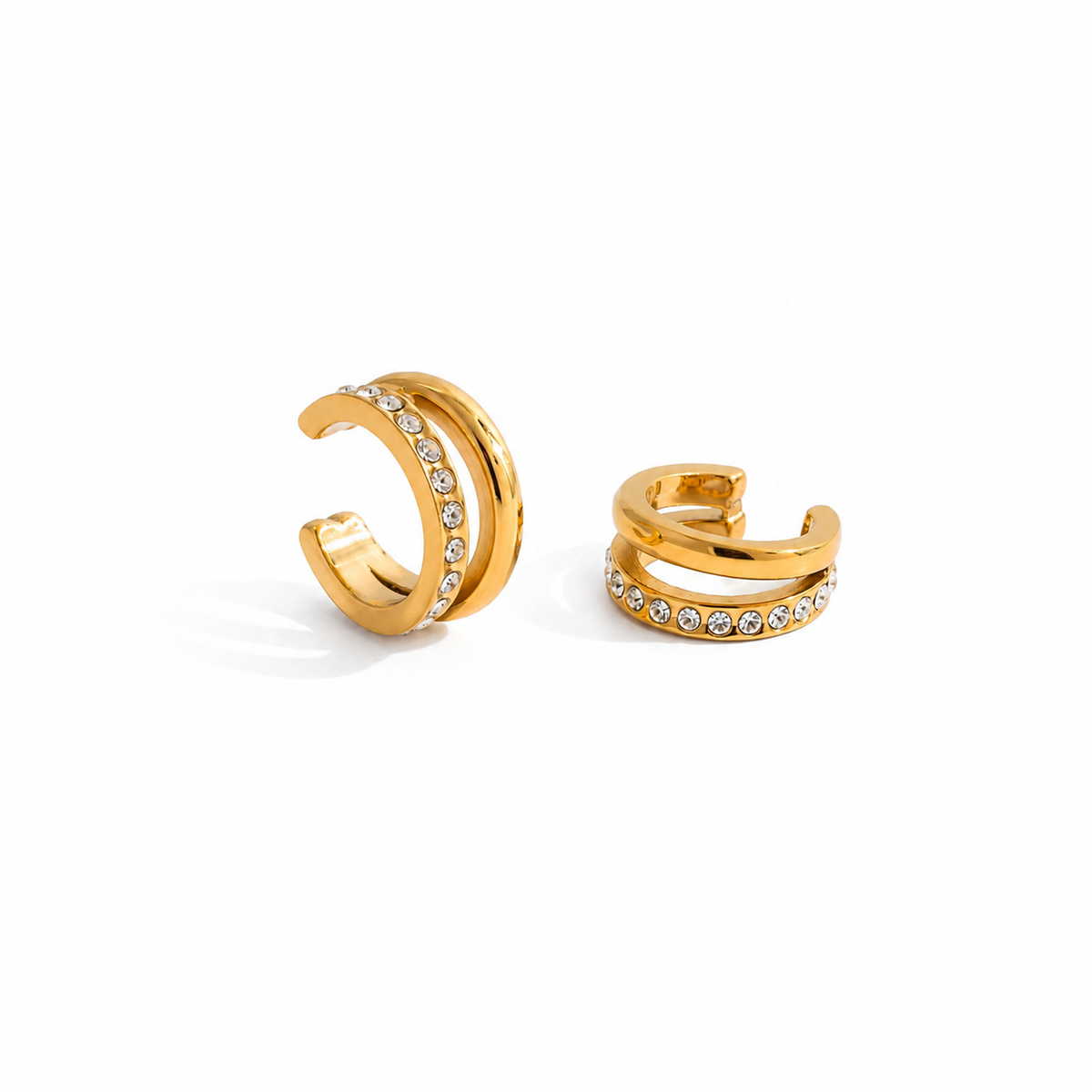 Zoya Double Row CZ Ear Cuff