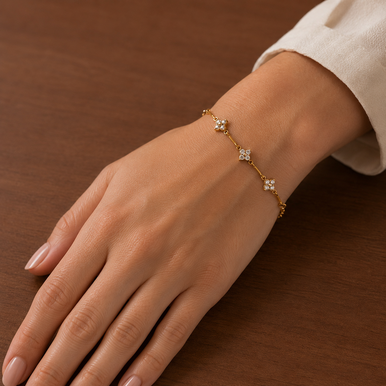 Vivienne Vine Floral Bracelet