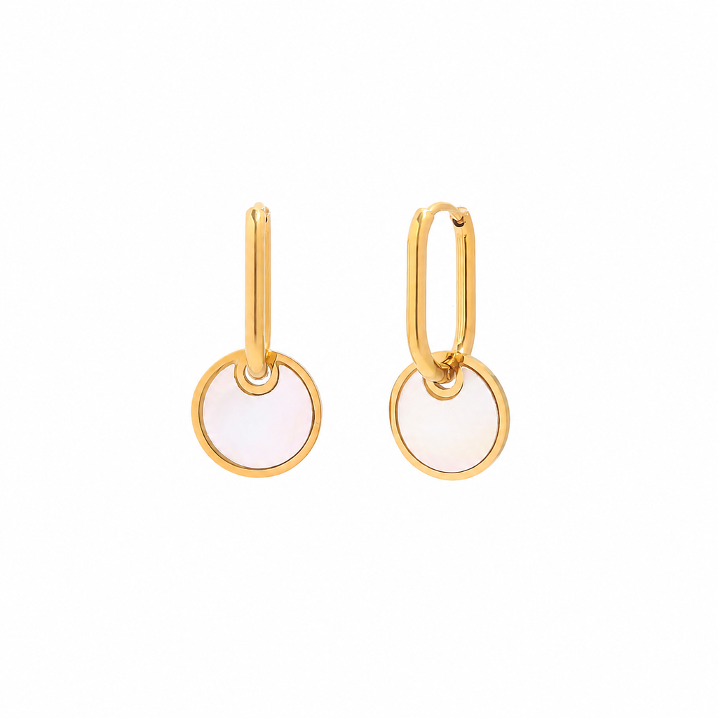 Nyla Mother of Pearl Drop Earrings