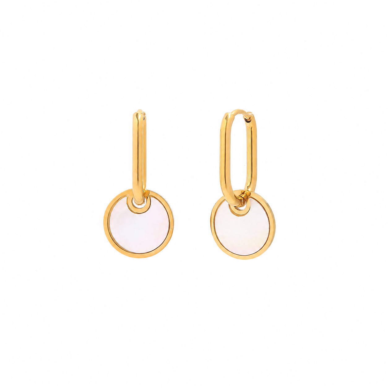 Nyla Mother of Pearl Drop Earrings