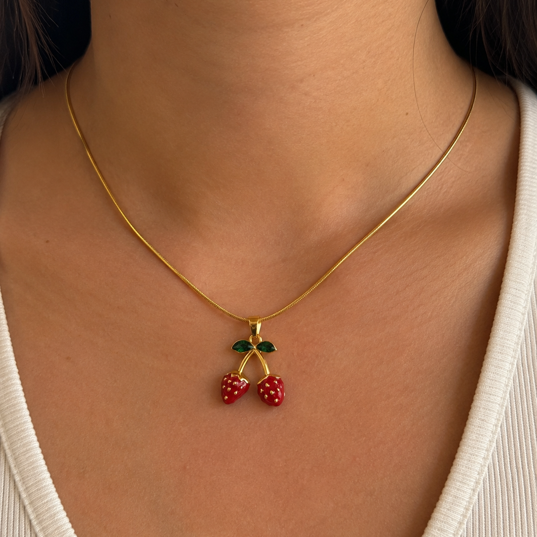 Valentina Blossom Fruit Necklace