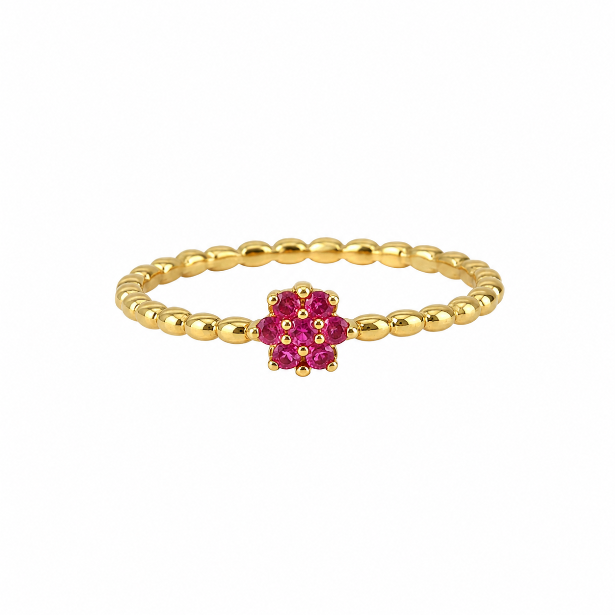 Vynelle Blossom Beaded Ring