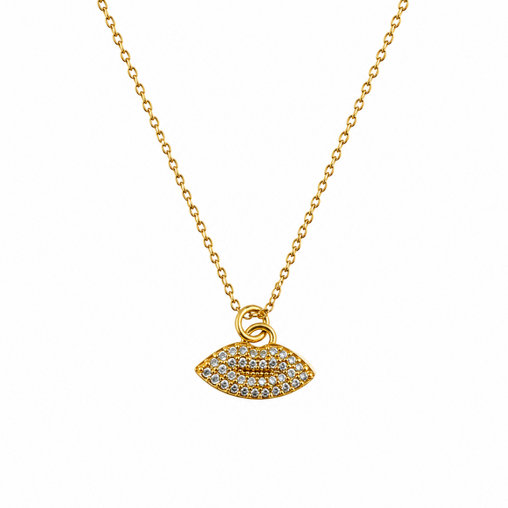 Sereen Lip Charm Necklace