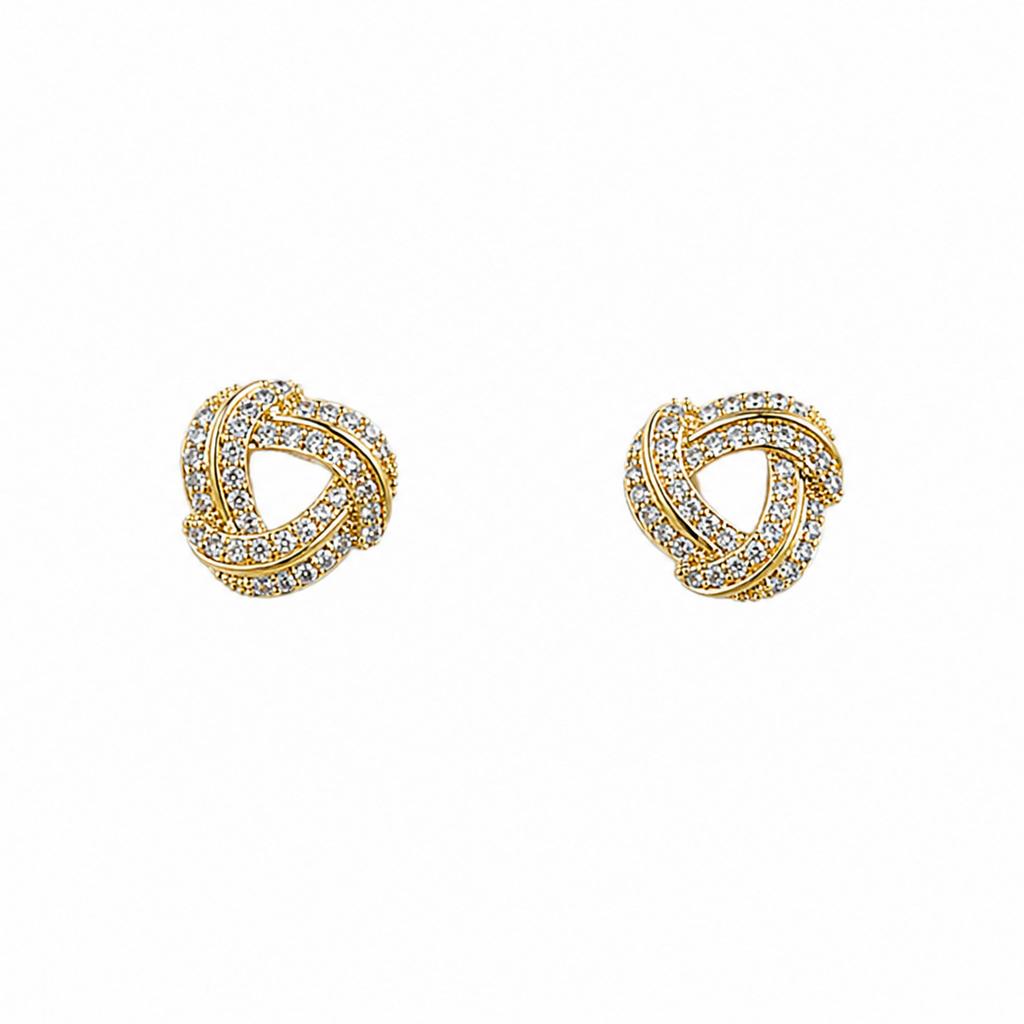 Nora Knot Stud Earrings