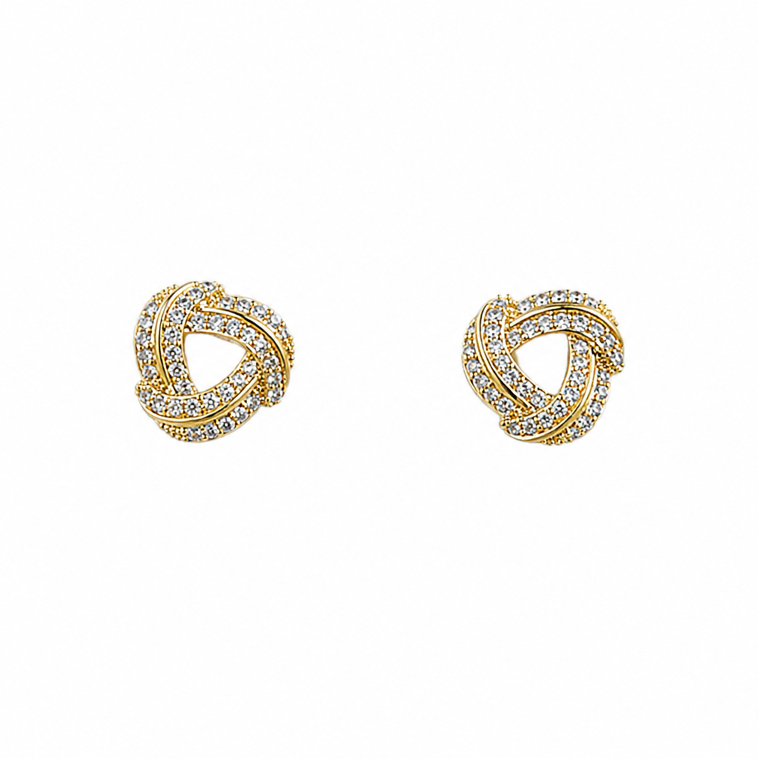 Nora Knot Stud Earrings