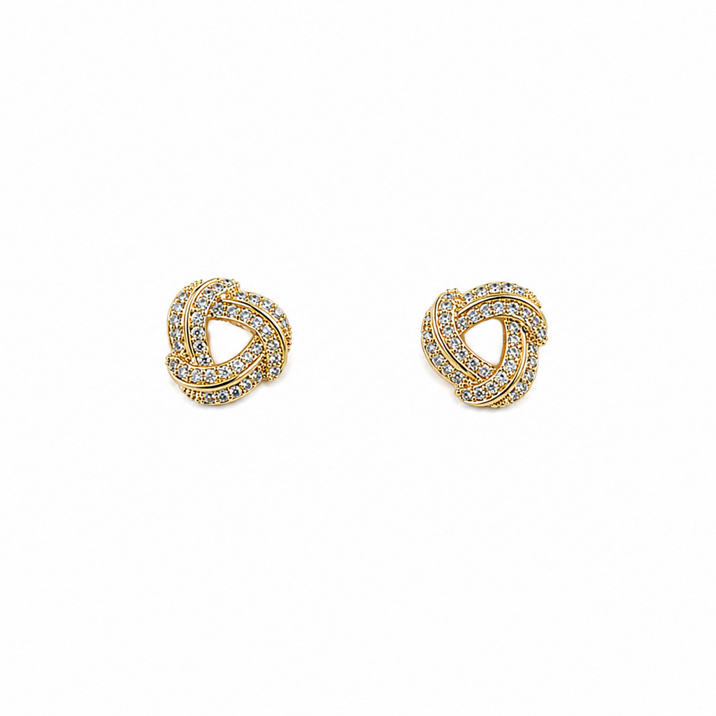 Nora Knot Stud Earrings