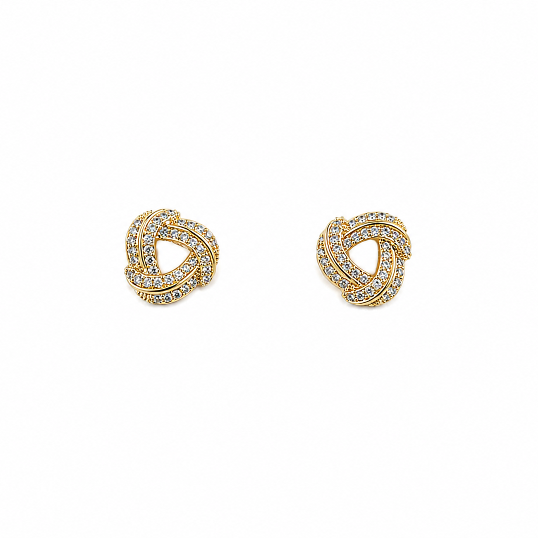 Nora Knot Stud Earrings