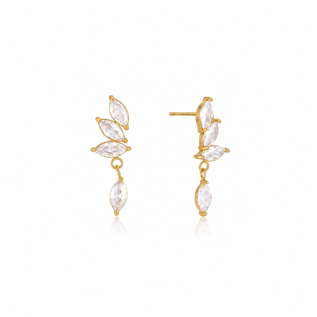 Mira Marquise Drop Earrings