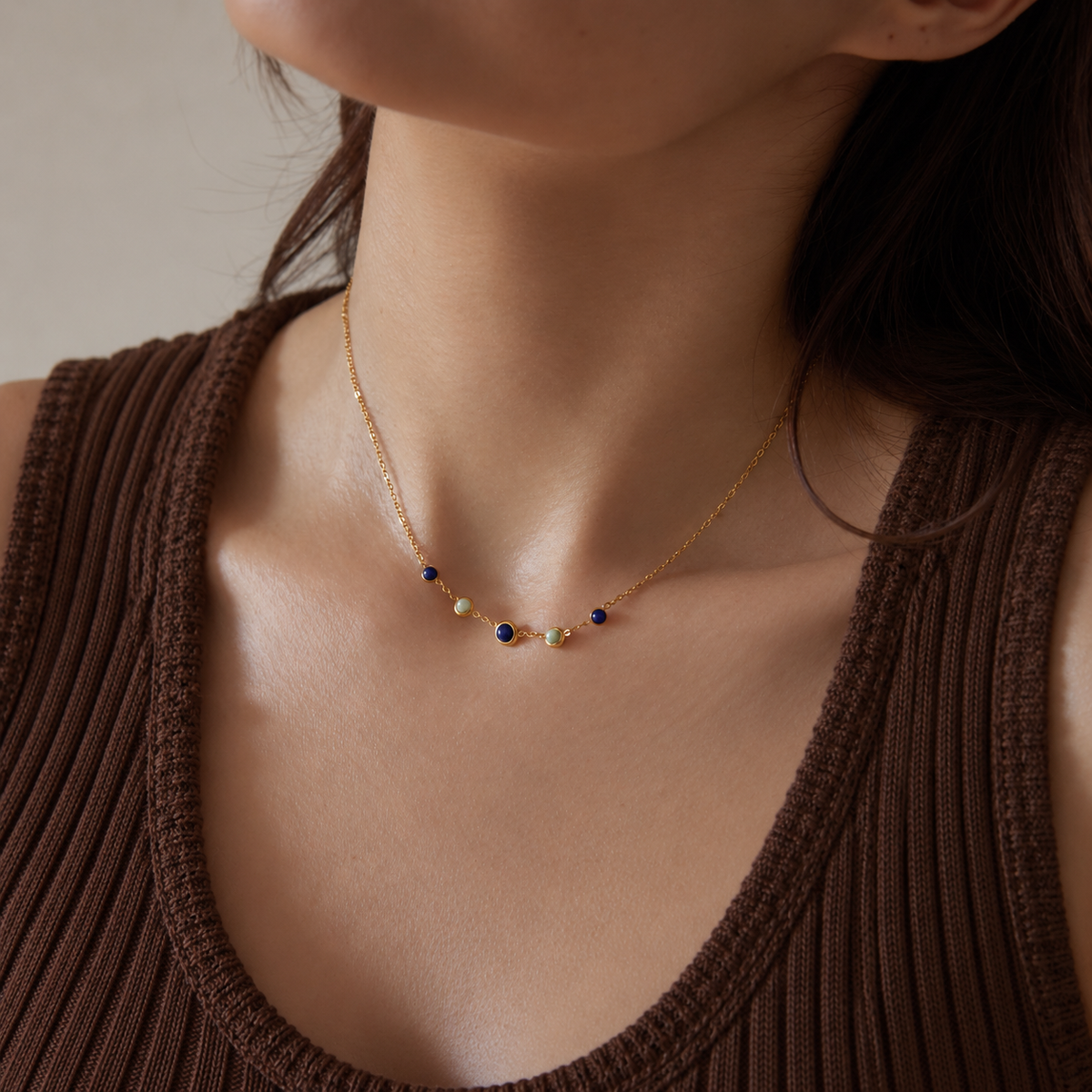 Nora Lapis Lazuli Necklace