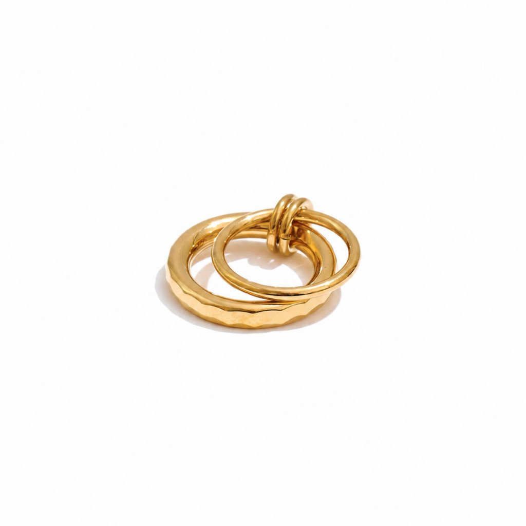 Alina Plain Band Stackable Rings