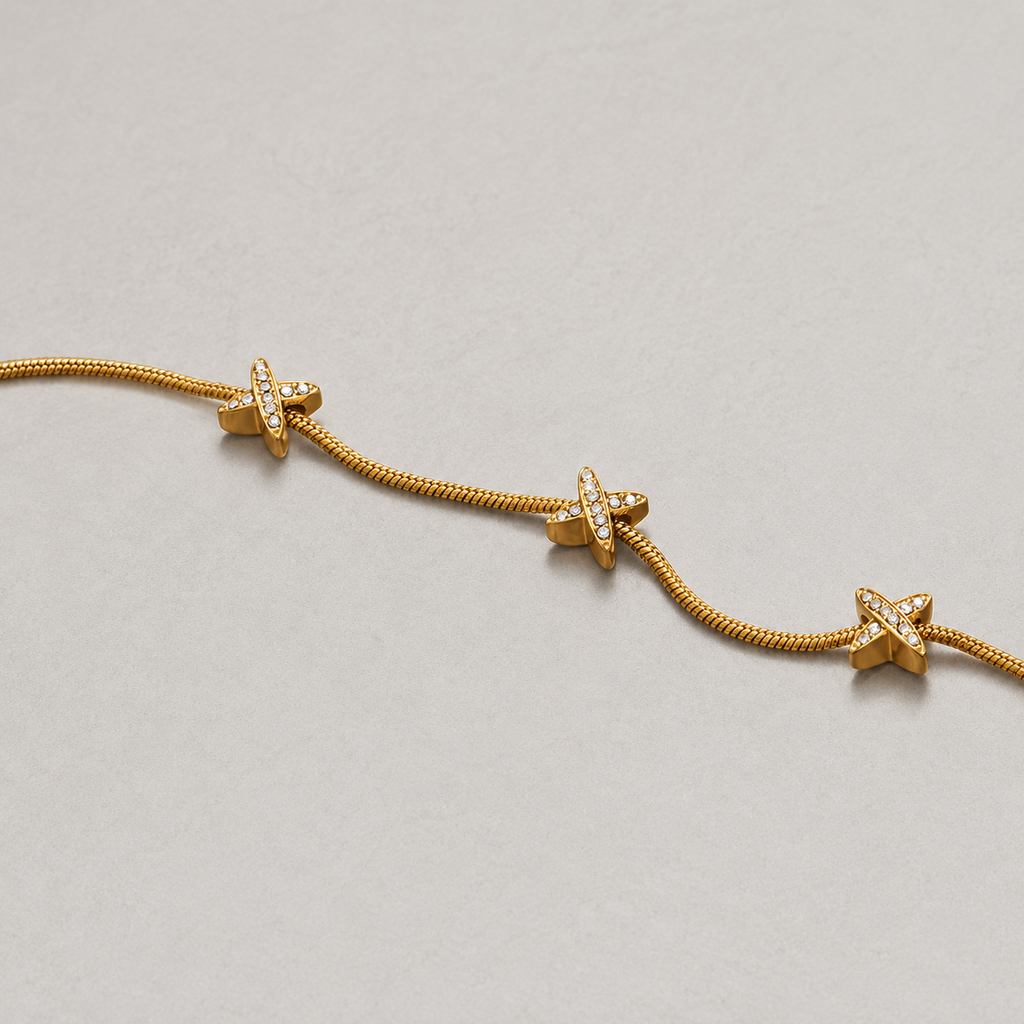 Celeste Star Gold Bracelet