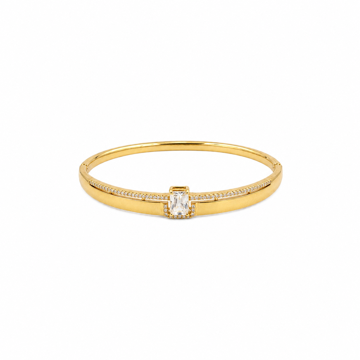 Ziraya Gold Bangle Bracelet