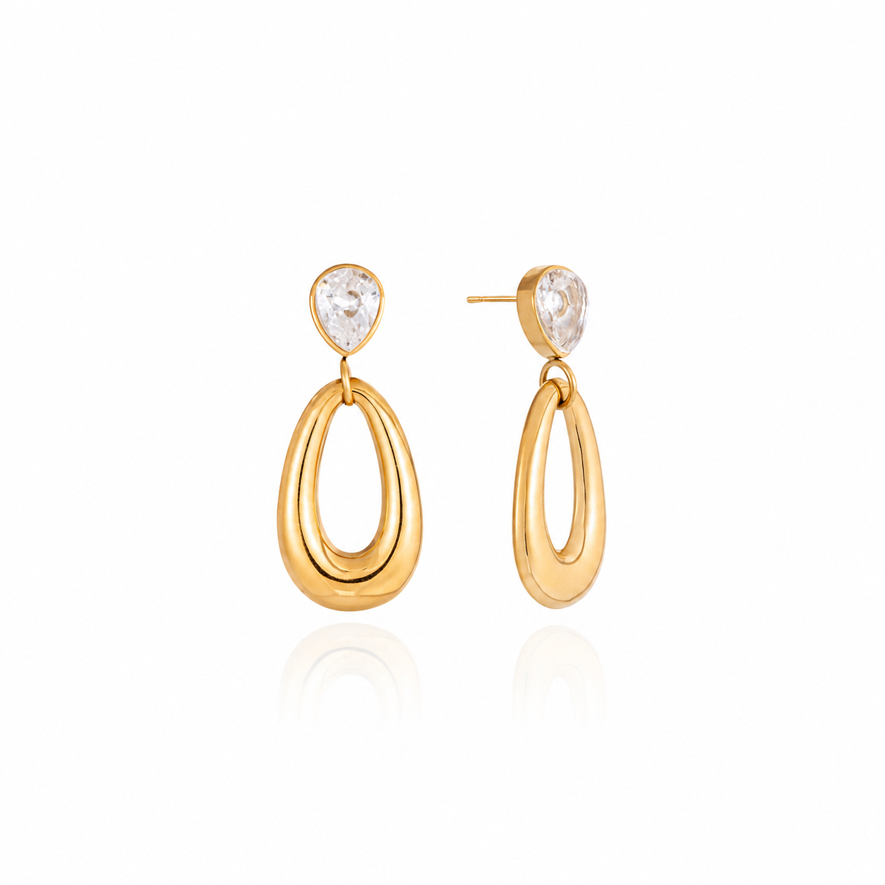Velina Teardrop Drop Earrings