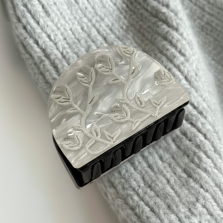 Nara Floral Claw Clip