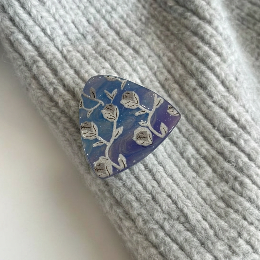 Viro Floral Claw Clip