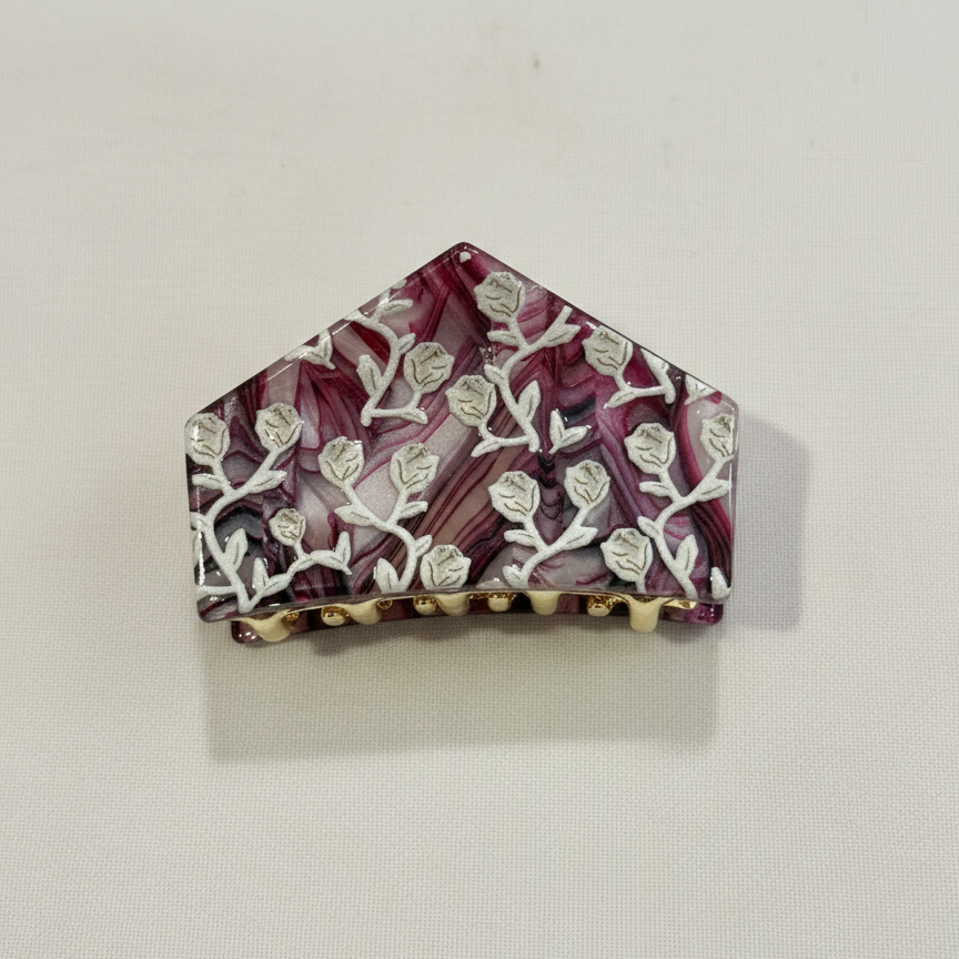 Miréa Floral Claw Clip