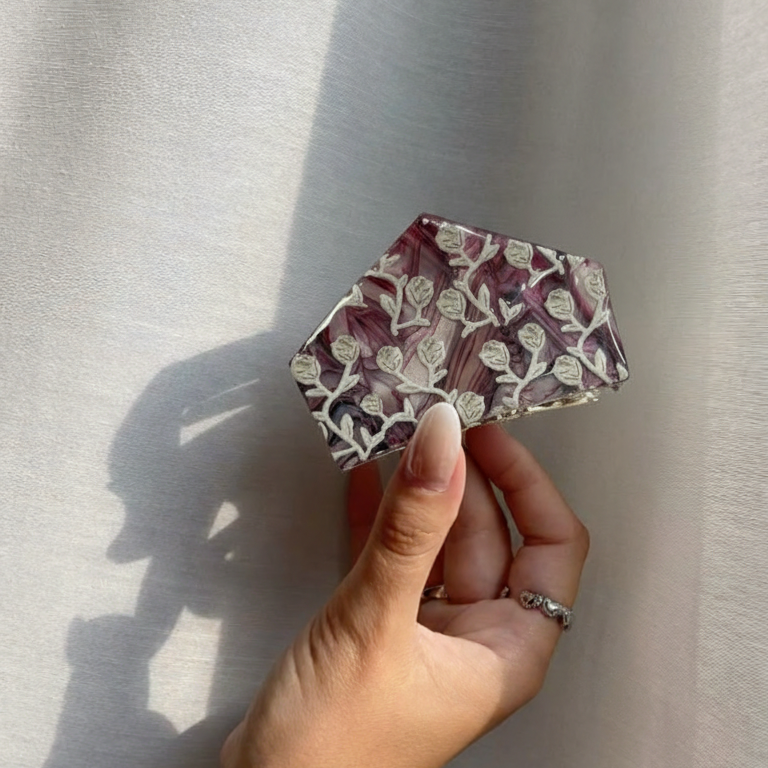 Miréa Floral Claw Clip