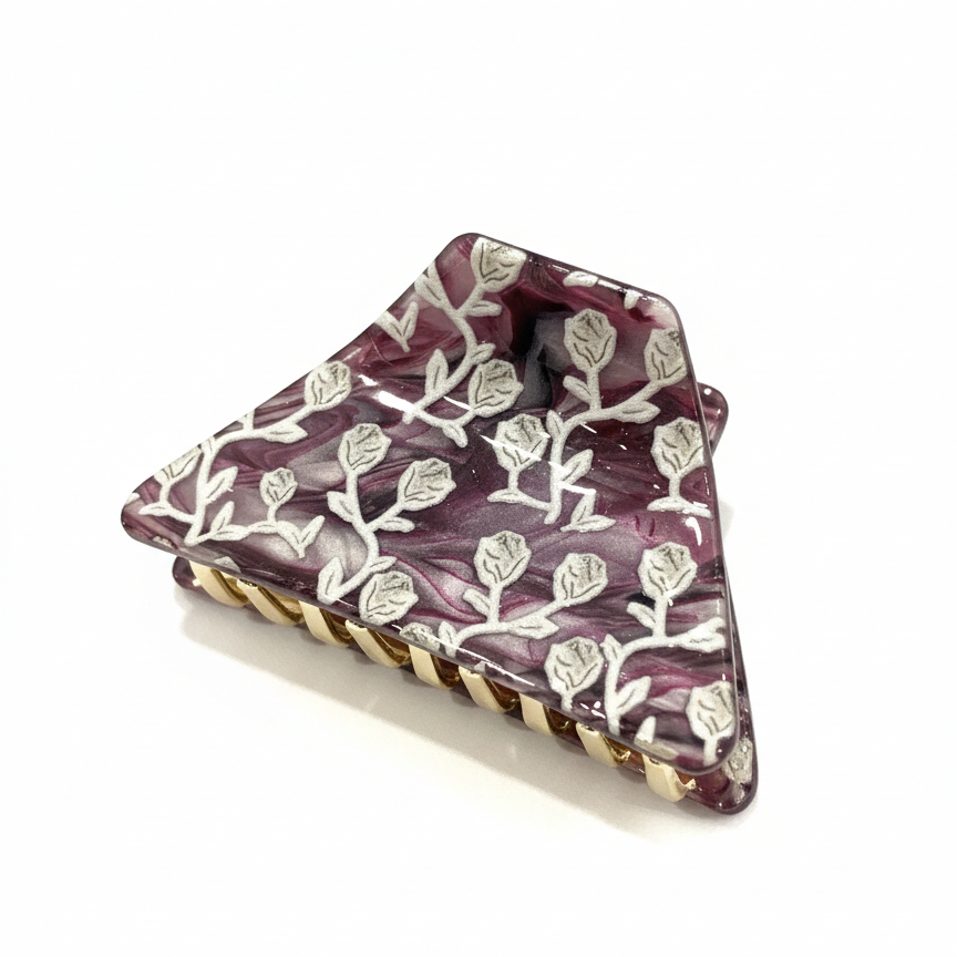 Brise Floral Claw Clip