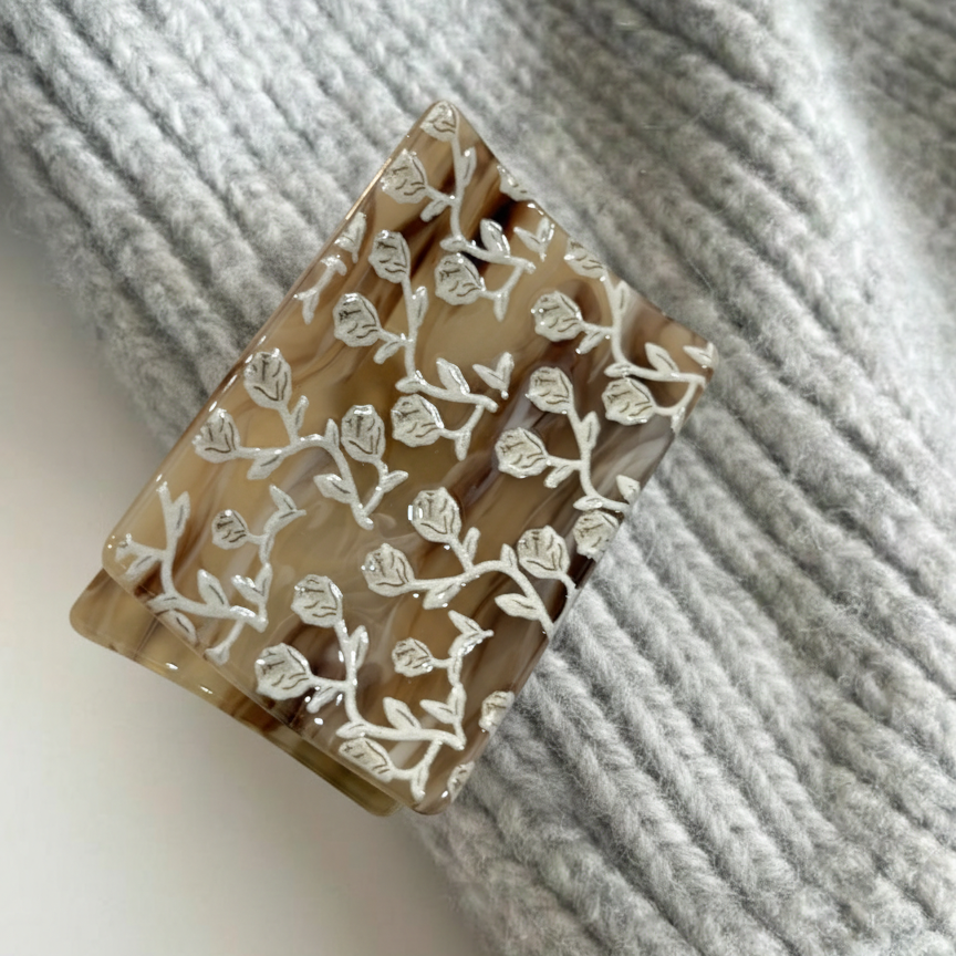 Viona Floral Claw Clip