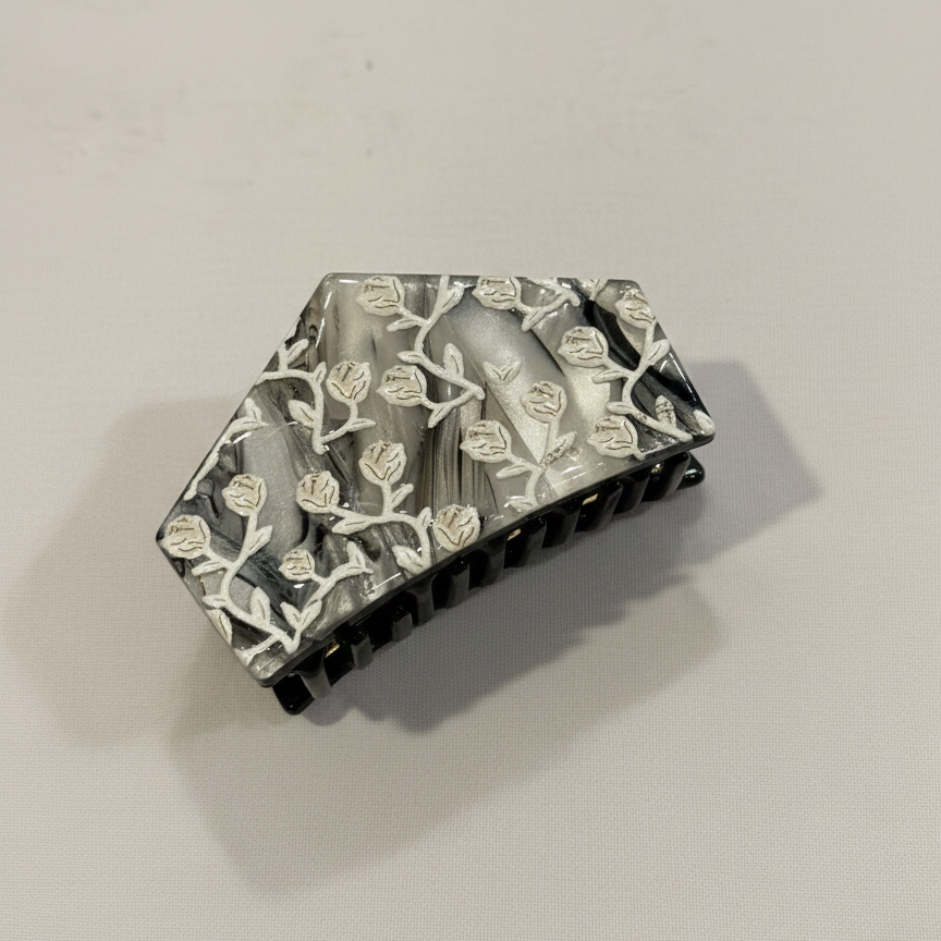 Auriya Floral Claw Clip