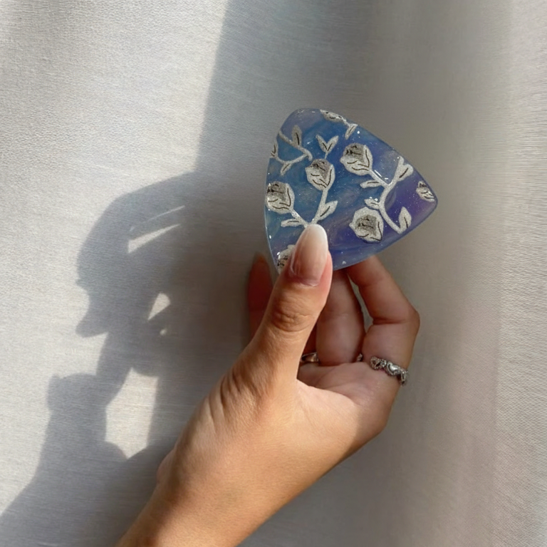 Viro Floral Claw Clip