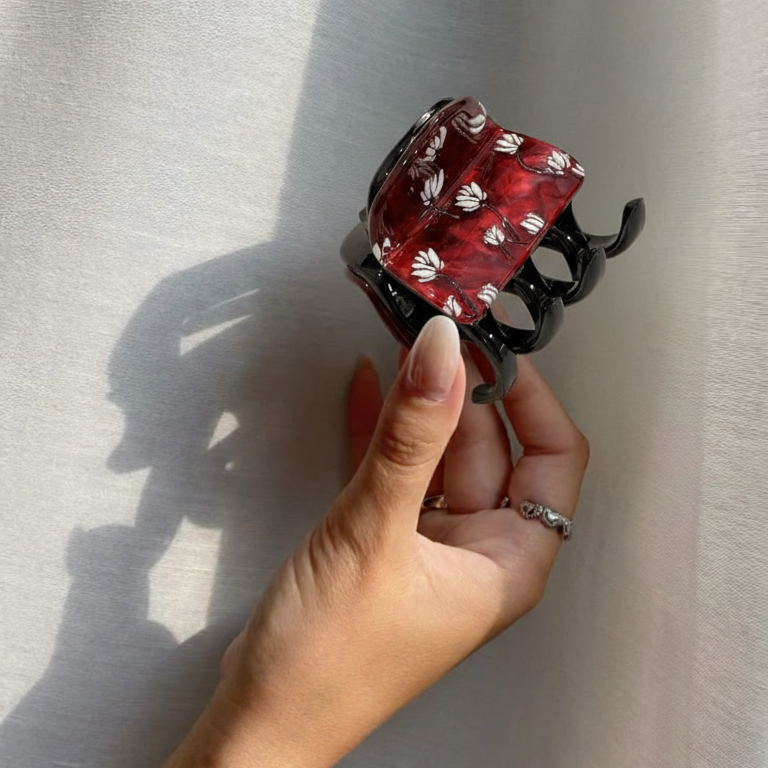 Eira Floral Claw Clip