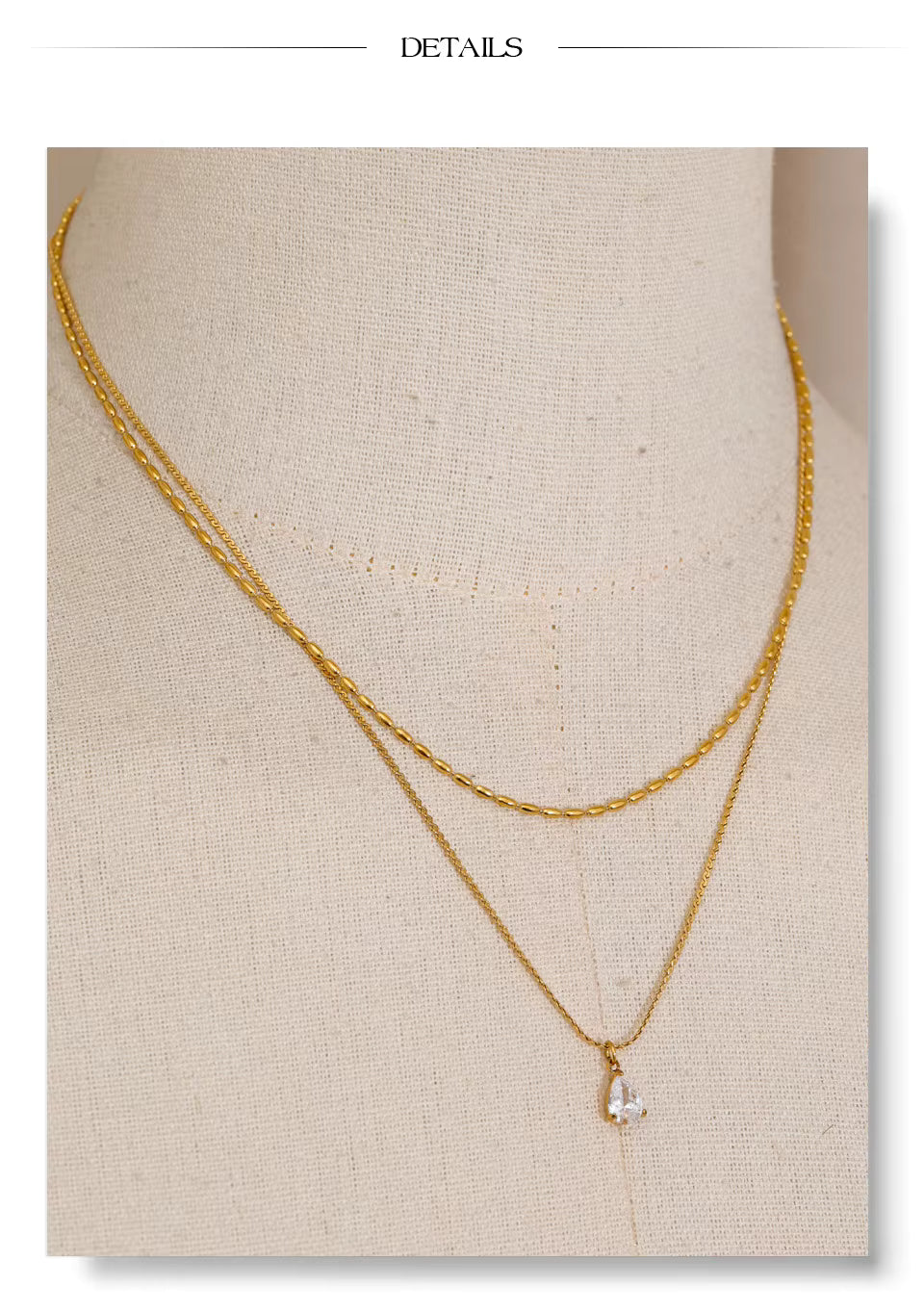 Elara Double Layer Necklace